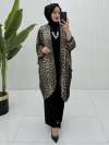 Lavinya Abaya Leopar Leopar